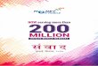 MILLION - moneyonmobile.inmoneyonmobile.in/UploadedImages/pdf/July-Sep-2017FinalHindiFinal.… · 200 200 MILLION UNIQUE MOBILE NUMBERS NOW serving more than g§dm X OwbmB©-{gV§~a,