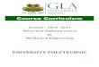 Course Curriculum - GLA Universitygla.ac.in/public/uploads/filemanager/media/Diploma_ME_Syllabus_(2).pdf · UNIVERSITY POLYTECHNIC ... Course Curriculum . Course Curriculum (Session