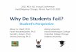 Why Do Students Fail? - Welcome to the Official Website … DO STUDENTS Part IV...through which we can influence student’s motivation, study habits, and attitudes, and help them
