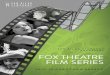 SAN DIEGO SYMPHONY ORCHESTRA FOX THEATRE  · PDF filefox theatre film series san diego symphony orchestra 2015-16 downtown season