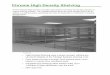 Chrome High Density Shelving - Home Page - KTW Group · PDF fileFeatures: Chrome High Density Shelving KTW’s Medical High Density moveable aisle system increases the storage capacity