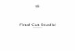Final Cut Studio Workflows - Apple Inc. · PDF fileThis chapter discusses, in broad strokes, the overall workflows and strategies you can employ for ingesting, editing, finishing,