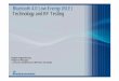 Bluetooth 4.0 Low Energy (BLE) Technology and RF · PDF fileBluetooth 4.0 Low Energy (BLE) Technology and RF Testing ... allows automatic ... Reference Test Packet for RF Testing l