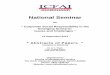 Abstracts- IUJ National Seminar on CSR-19.09 · PDF filein different levels in various functional areas of management ... 40 Ethical Issues in ... CSR encompasses a wide spectrum of