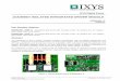 10 A/4000 V ISOLATED INTEGRATED DRIVER MODULEixapps.ixys.com/DataSheet/IXIDM1401_O_12Sep2017.pdfAbsolute Maximum Ratings ... AC and DC motor drives for EV and industrial ... MCU Supply