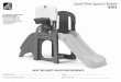 Game Time Sports Climber 8503 - Step2images.step2.com/media/pdfs/850300_assembly.pdf · 2 7.Check to be sure all connections are tight. DO NOT allow children to play on the product