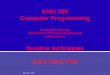KMU 255 Computer Programming - Hacettepeyunus.hacettepe.edu.tr/~selis/teaching/WEBkmu255/ppt/KMU255... · KMU 255 Computer Programming ... mathematics known as group theory, ... Quoted