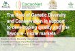 The Role of Genetic Diversity and Conservation in support ... · PDF fileInternational Treaty for Plant Genetic Resources for Food and Agriculture ... Darin A. Sukha Chocolat Weiss