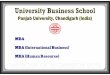 hANDBOOK OF INFORMATION 2018 - UBS MBA …ubsadmissions.puchd.ac.in/ubs-handbook18.pdfhANDBOOK OF INFORMATION 2018 MBA MBA ... student to go for a summer training of eight weeks duration