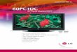 18170 LG 60PC1DC - Hospital TV | TB&A Hospital Television ... · PDF fileLG ELECTRONICS USA, INC. Commercial Products Division 2000 Millbrook Drive, Lincolnshire, IL 60069 Customer
