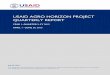 USAID AGRO HORIZON PROJECT QUARTERLY …pdf.usaid.gov/pdf_docs/PA00N2PW.pdfthe grants committee considered all ... Mr. Martin West, ... market and processing companies Jalalabad 150