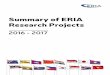 Summary of ERIA Research Projects and … Yan Ing and Mari Elka Pangestu East Asian Economic Integration 2nd Ed (RCEP 2nd Ed) Lili Yan Ing and Shujiro Urata Non-Tariff Measures in