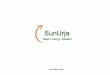 SunUrja Solar Profile2sunurja.com/SunUrja Presentation.pdfmarketing initiative in three companies including Su-Kam and Microtek. ... certified ISO-9001 auditer. ... Over 900 MWp in