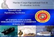 Marine Corps Operational Test & Evaluation Activity · PDF fileMarine Corps Operational Test & Evaluation Activity . 49. th. ... operational test and evaluation of material system