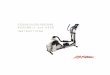 X7 TOTAL-BODY ELLIPTICAL CROSS-TRAINER ... 1.1 WELCOME / SAFETY / CAUTION Thank you for purchasing a Life Fitness Cross-Trainer. Before using this product, please read this user manual