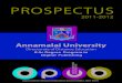 PROSPECTUS - Digital · PDF file · 2011-09-29PROSPECTUS. Directorate of ... Annamalai University. B.Sc Degree Program in . Digital Publishing. Approved by: ... MISTE. Director 