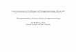 Programme: First Year Engineering - Government · PDF file · 2017-01-24Programme: First Year Engineering Syllabus for ... Polarization Double refraction, positive and negative crystals,