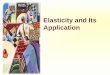 Elasticity and Its Application - · PDF fileElasticity . . . is a measure of how much buyers and sellers respond to changes in market conditions allows us to analyze supply and