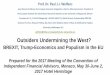 Outsiders Undermining the West? - cifango.orgcifango.org/files/XV_slides/WELFENS-EIIW-Monaco2017CIFA.pdfthe European Institute for International Economic Relations at the University