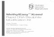 MethylEasy Xceed - · PDF fileThe MethylEasy™ Xceed kit is authorised for research use only and is not tested for use in diagnostic or therapeutic applications. ... (e.g Sigma-Aldrich