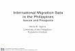 International Migration Data in the Philippinesnap.psa.gov.ph/ncs/12thncs/papers/INVITED/IPS-32 Demographic... · International Migration Data in the Philippines ... migration and