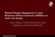 Physical Therapy Management of Acute Respiratory …10+-+Pulmonary+Ede… · Pulmonary edema: pathophysiology and diagnosis. The international journal of tuberculosis and lung disease
