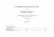 Project # 12345 UNIVERSITY OF · PDF fileCOMMISSIONING PLAN FOR Project Name Project # 12345 UNIVERSITY OF CINCINNATI CINCINNATI, OHIO January 2005 DRAFT Plan Approval: Project Manager