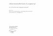 A Critical Appraisal Legacy.pdf · Alexandrian Legacy: A Critical Appraisal xiii The second chapter, “Origen and Logocentrism: A Few Observations on a Recent Debate” …Published