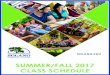 summer/fall 2017 class schedule - Solano Community … Fall Schedule 2017.pdf · and five miles southwest of Fairfield. Buses serve the campus from Vallejo, Benicia, Fairfield, Vacaville