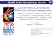 Launch Vehicle Avionics for Passive Thermal … By William G. Anderson . Launch Vehicle Avionics for Passive Thermal Management. William G. Anderson, Cameron Corday, Mike DeChristopher,