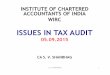 Tax Audit 2015.ppt - wirc-icai.org · PDF fileScope of Reporting on TDS provisions expanded S. V. SHANBHAG 14. ... Presumptive Taxation u/s 44AD is not permitted: Ineligible Assesse