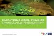 Catalyzing Green Finance: A Concept for Leveraging · PDF fileCatalyzing Green Finance A Concept for Leveraging Blended Finance for Green Development A large financing need challenges
