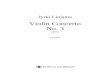 Violin Concerto No. 3 - nuotisto.s3-eu-west · PDF fileJyrki Linjama Violin Concerto No. 3 (2001) Commission of the Finnish Broadcasting Company Dedicated to Kaija Saarikettu Duration: