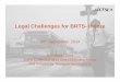 Legal Challenges for BRTS- Indore - Challenges for BRTS- Indore 30th September 2014 Sandeep Soni Joint Collector and Chief Executive OfficerAtal Indore City Transport Services Ltd