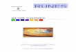 RUNES - Holistic Therapy Courses - Home Study Holistic ... · PDF fileAccredited Courses in Holistic Therapies Table of Contents A Brief History – Runes 4 Creating you own set 4