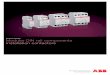 Technical catalogue Modular DIN rail components ... · PDF fileModular DIN rail components Installation Contactors ESB and EN Typical segments All over the world, commercial and industrial
