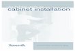 the helpful guide to cabinet installation - MBCI One · PDF filethe helpful guide to cabinet installation. 1 Introduction 2 Tools You’ll Need 3 Step 1 - Preparation 4 Step 2 - Removal