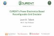 CURENT’s Power Electronics Basedweb.eecs.utk.edu/~kaisun/ECE620/Fall2017/lectures/10182017-Tolbert... · SVC Fixed Comp. RAS Schemes Unit Commitment ... (Matlab based and Commercial-tool