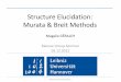 Structure Elucidation: Murata & Breit Methods · PDF fileMagalie GÉRALDY Kalesse Group Seminar Structure Elucidation: Murata & Breit Methods Kalesse Group Seminar 03.12.2012