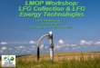 LMOP Workshop: FG Collection & LFG Energy … Collection & LFG Energy Technologies David Mezzacappa, P.E. SCS Engineers . Contractor to U.S. EPA on LMOP . Introduction Goal – convert