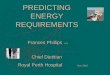 PREDICTING ENERGY REQUIREMENTSdaa.asn.au/.../2016/11/Predicting_Energy_Requirements_WA_2010.pdf · PREDICTING ENERGY REQUIREMENTS ... Post fast At physical and ... Weekes Proc Nutr