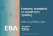 ITS on supervisory reporting - eba. · PDF file•Art 383 Large exposures reporting –CP published in Feb 2012 ... • Reduced loss reporting when using TSA/ASA in OPR Details 