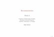 Econometrics - Welcome to UTIAstaff.utia.cas.cz/.../Econometrics/Econometrics_Lecture_9_print.pdf · Econometrics Week 9 ... Previous lecture, we have shown how instrumental variables