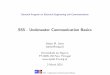 SS5 - Underwater Communication sjesus/aulas/2010/pdeet/ss5.pdfOutline of SS5 The Underwater Acoustic Communication Problem (1) UComs: an estimation or a detection problem ? (2) Basic