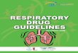 THERAPEUTIC GUIDELINES RESPIRATORY - … 1 Drugs Used in Respiratory Diseases This chapter contains brief summaries of the major drugs used in the management of respiratory diseases