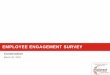 EMPLOYEE ENGAGEMENT SURVEY - Toronto subway Employment Engagement... · Produced by Malatest on behalf of TTC 4 OBJECTIVES • The primary objective of this research is to increase