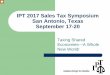 IPT 2017 Sales Tax Symposium San Antonio, Texas September · PDF fileIPT 2017 Sales Tax Symposium San Antonio, Texas September 17-20 Taxing Shared Economies—A Whole New World! 1