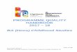 PROGRAMME QUALITY HANDBOOK 2017 18 - Highlands · PDF filePage 3 of 38 Last Saved: 06/03/17 Plymouth University Academic Partnerships Programme Quality Handbook UK 1. Welcome and Introduction