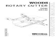 ROTARY CUTTER NUAL - Woods Equipment Company Protection Slip Clutch and Flex Couplers GENERAL INFORMATION Some illustrations in this manual show the equipment with safety shields removed