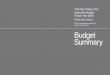 Dean Fuleihan, Director Budget Summary - Ne 2016 Executive Budget... · The City of New York Executive Budget Fiscal Year 2016 Bill de Blasio, Mayor Ofﬁ ce of Management and Budget